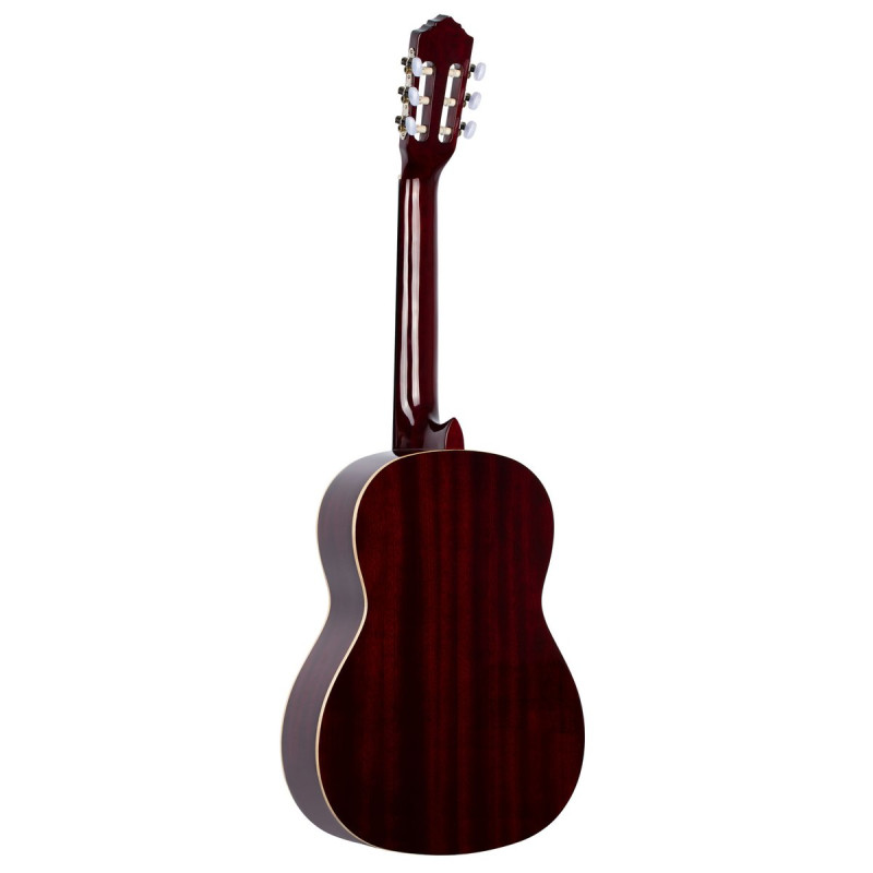 Ortega R121WR Family Series 4/4 Classical Guitar 6 String - Wine Red + Gigbag