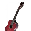 Ortega R121WR Family Series 4/4 Classical Guitar 6 String - Wine Red + Gigbag