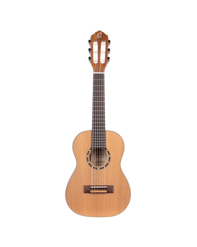 Ortega R122-1/4 Family Series 1/4 Classical Guitar 6 String - Cedar / Mahogany Natural + Gigbag