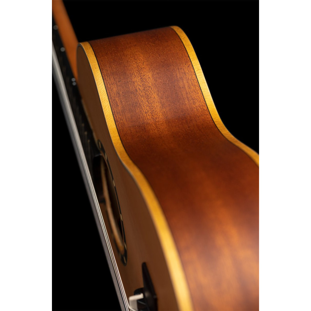 Ortega R122-1/4-L Family Series 1/4 Classical Guitar 6 String Lefty - Cedar / Mahogany Natural + Gigbag