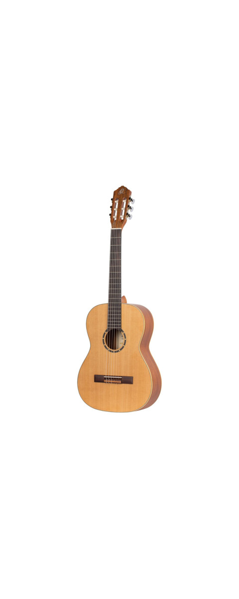 Ortega R122-7/8 Family Series 7/8 Classical Guitar 6 String - Cedar / Mahogany Natural + Gigbag