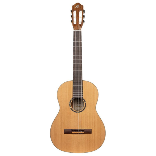 Ortega R122L Family Series 4/4 Classical Guitar 6 String Lefty - Cedar / Mahogany Natural + Gigbag