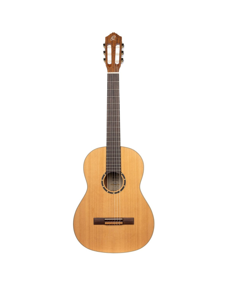 Ortega R122L Family Series 4/4 Classical Guitar 6 String Lefty - Cedar / Mahogany Natural + Gigbag