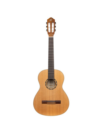 Ortega R122L-3/4 Family Series 3/4 Classical Guitar 6 String Lefty - Cedar / Mahogany Natural + Gigbag