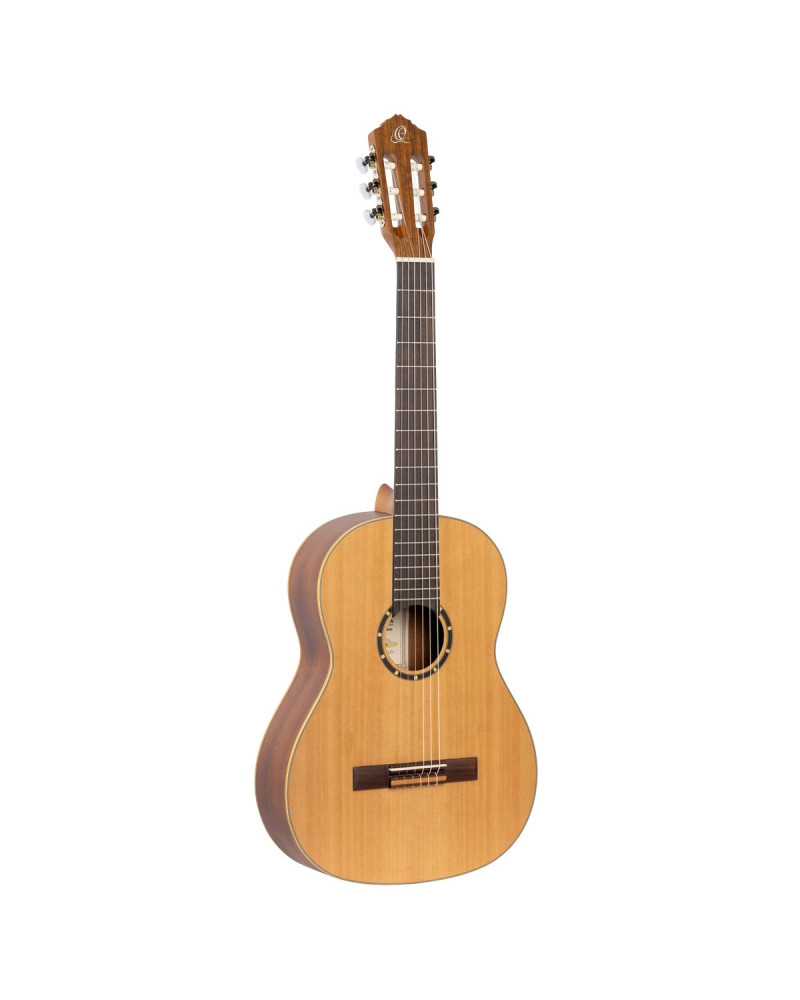 Ortega R122L Family Series 4/4 Classical Guitar 6 String Lefty - Cedar / Mahogany Natural + Gigbag