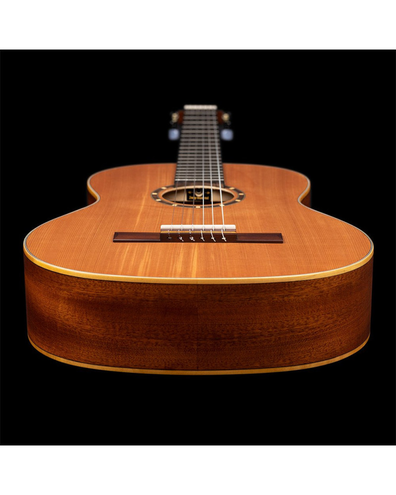 Ortega R122SN-L Family Series 4/4 Classical Slim Neck Guitar 6 String Lefty - Cedar / Mahogany Natural + Gigbag