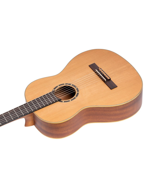 Ortega R122SN-L Family Series 4/4 Classical Slim Neck Guitar 6 String Lefty - Cedar / Mahogany Natural + Gigbag