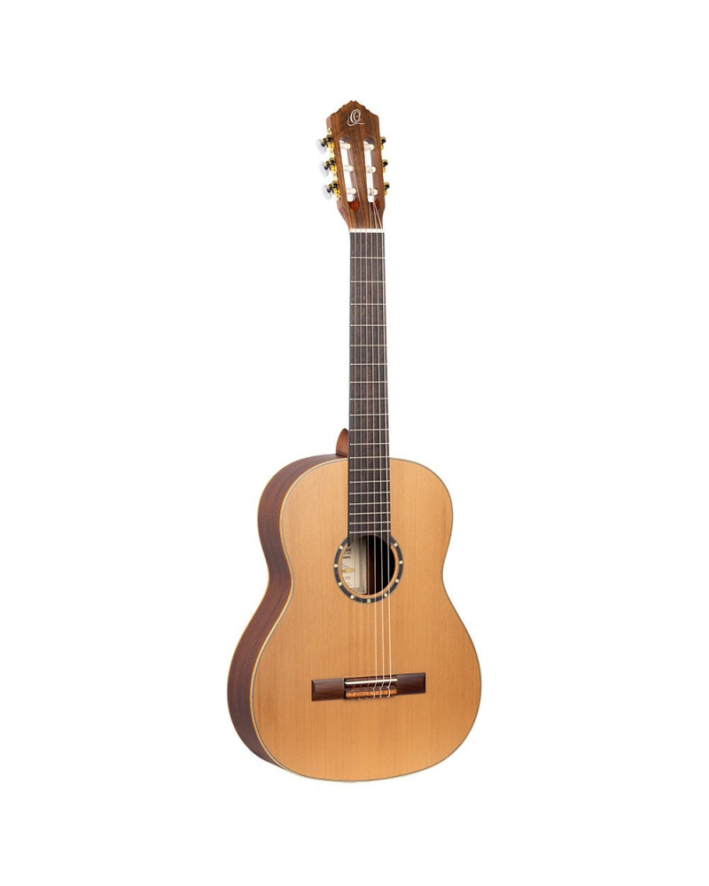 Ortega R131L Family Series Pro 4/4 Classical Guitar 6 String Lefty - Cedar / Mahogany Natural + Gigbag