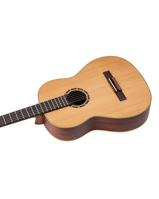 Ortega R131SN Family Series Pro 4/4 Classical Slim Neck Guitar 6 String - Cedar / Mahogany Natural + Gigbag