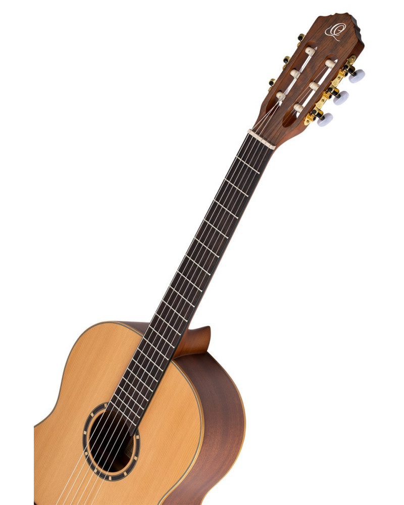 Ortega R131SN Family Series Pro 4/4 Classical Slim Neck Guitar 6 String - Cedar / Mahogany Natural + Gigbag