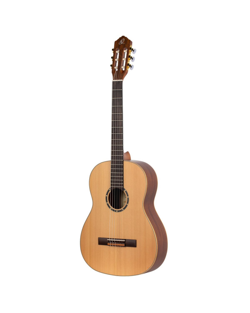 Ortega R131SN Family Series Pro 4/4 Classical Slim Neck Guitar 6 String - Cedar / Mahogany Natural + Gigbag