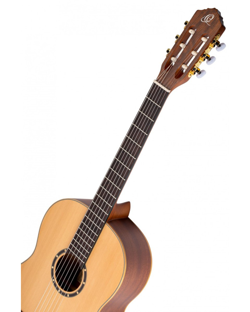 Ortega R131SN Family Series Pro 4/4 Classical Slim Neck Guitar 6 String - Cedar / Mahogany Natural + Gigbag