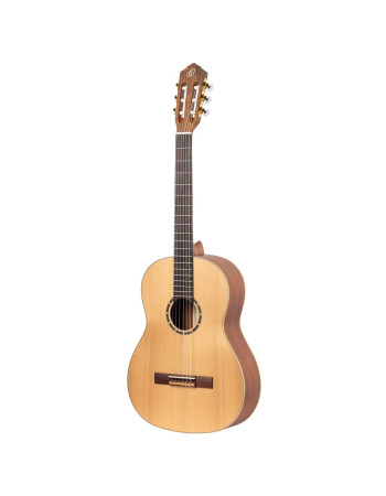 Ortega R131SN-L Family Series Pro 4/4 Classical Slim Neck Guitar 6 String Lefty - Cedar / Mahogany Natural + Gigbag
