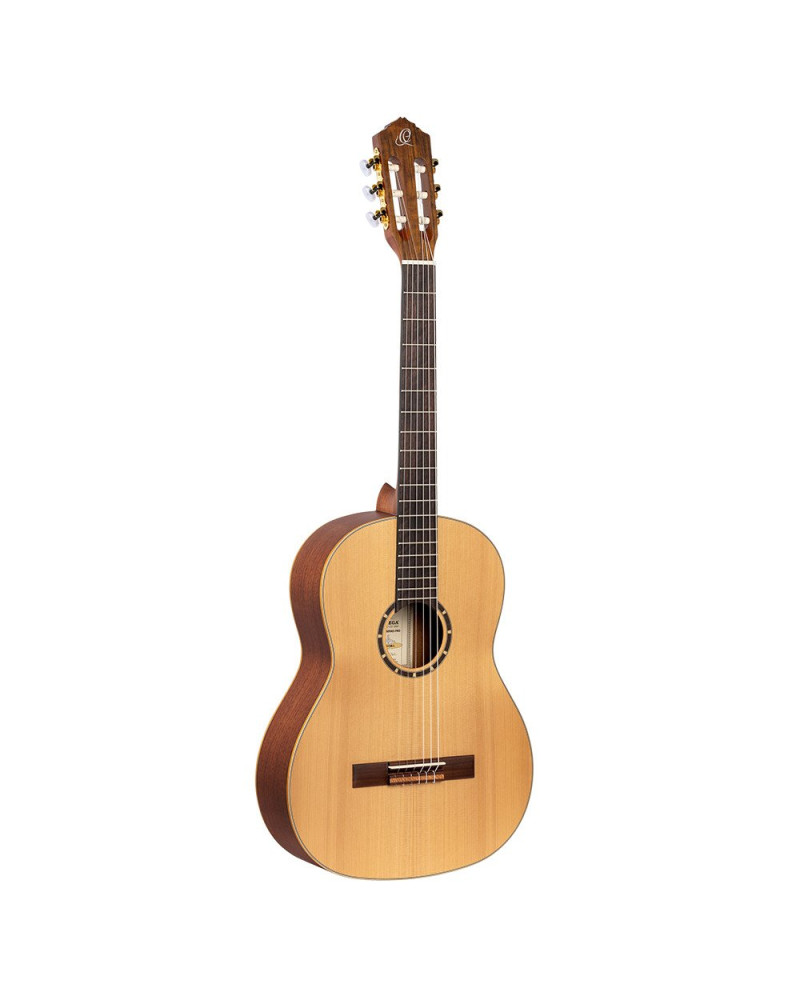 Ortega R131SN-L Family Series Pro 4/4 Classical Slim Neck Guitar 6 String Lefty - Cedar / Mahogany Natural + Gigbag