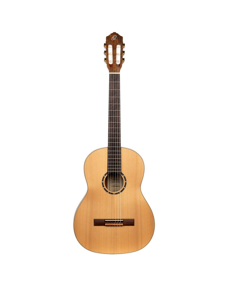 Ortega R131SN-L Family Series Pro 4/4 Classical Slim Neck Guitar 6 String Lefty - Cedar / Mahogany Natural + Gigbag