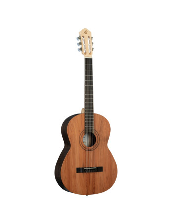 Ortega R16PC Traditional Series 4/4 Nylon String Guitar 6-String - Natural Cedar