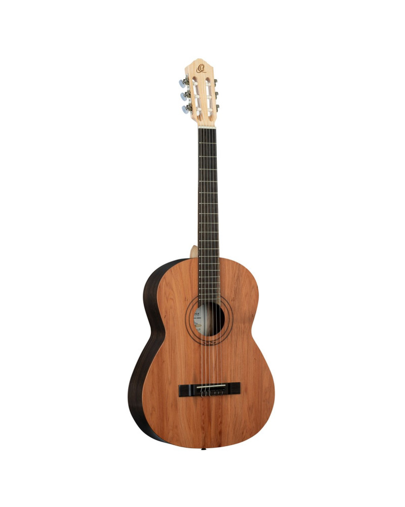 Ortega R16PC Traditional Series 4/4 Nylon String Guitar 6-String - Natural Cedar