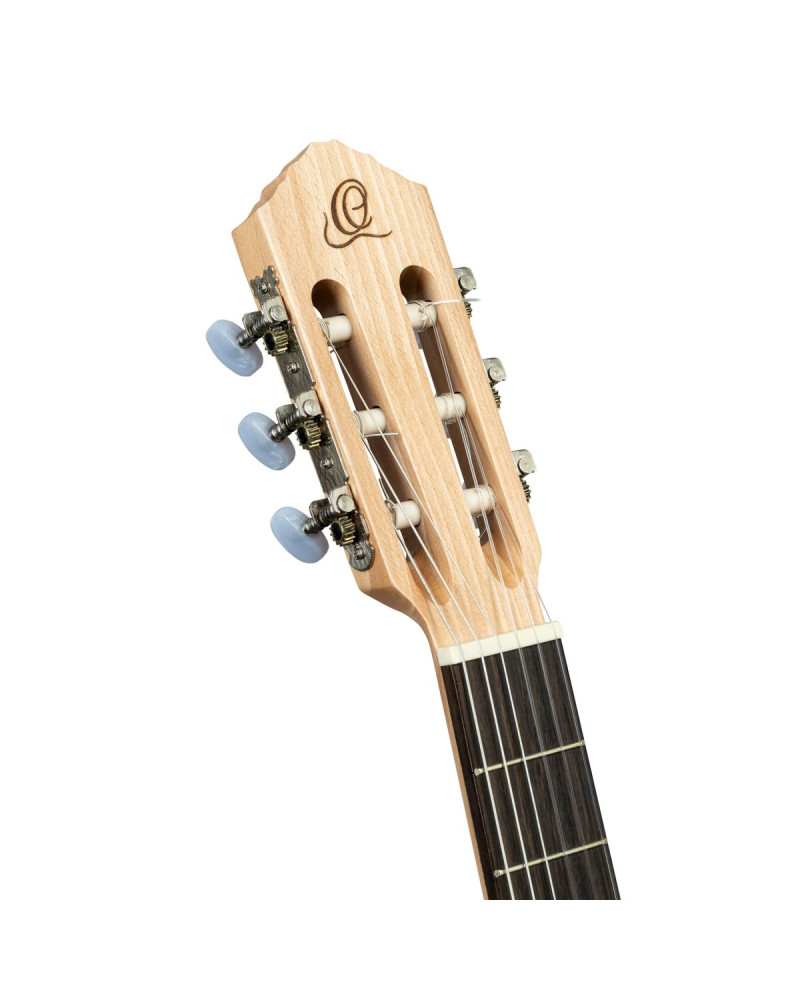 Ortega R16PC Traditional Series 4/4 Nylon String Guitar 6-String - Natural Cedar