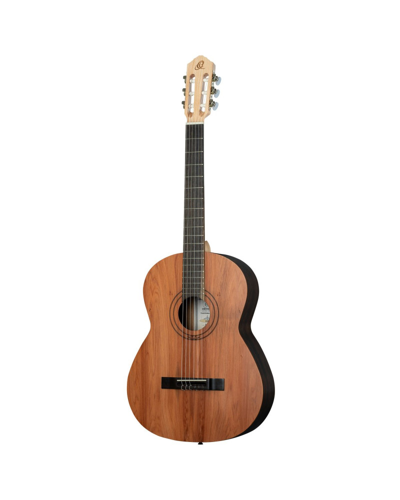 Ortega R16PC Traditional Series 4/4 Nylon String Guitar 6-String - Natural Cedar