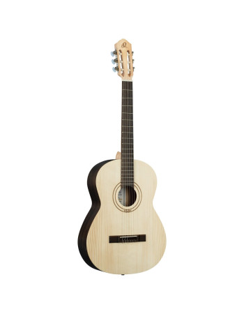 Ortega R16S Traditional Series 4/4 Nylon String Guitar 6-String - Natural Spruce