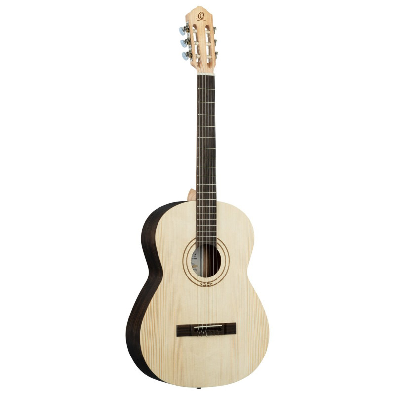 Ortega R16S Traditional Series 4/4 Nylon String Guitar 6-String - Natural Spruce