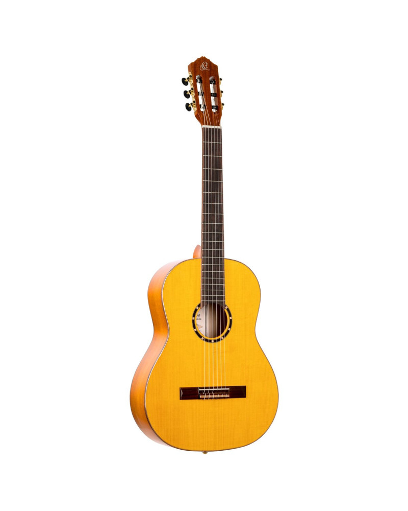 Ortega R170F Family Series Pro 4/4 Classical Guitar 6 String - Solid North American Spruce + Gig Bag