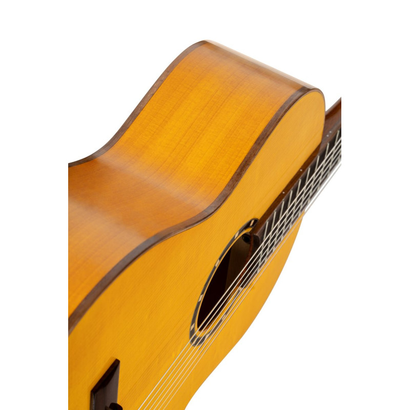 Ortega R170F Family Series Pro 4/4 Classical Guitar 6 String - Solid North American Spruce + Gig Bag