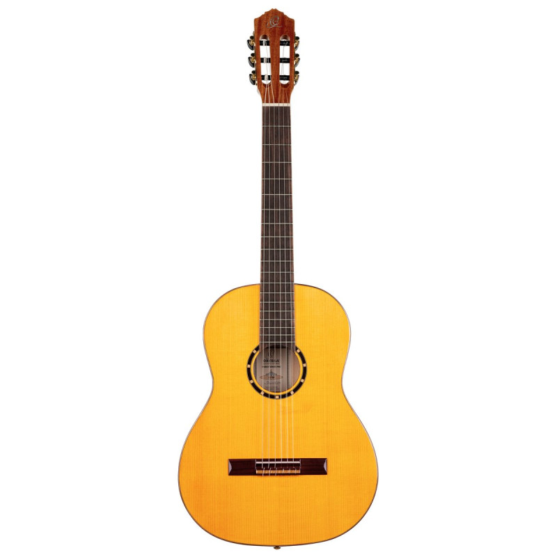 Ortega R170F Family Series Pro 4/4 Classical Guitar 6 String - Solid North American Spruce + Gig Bag