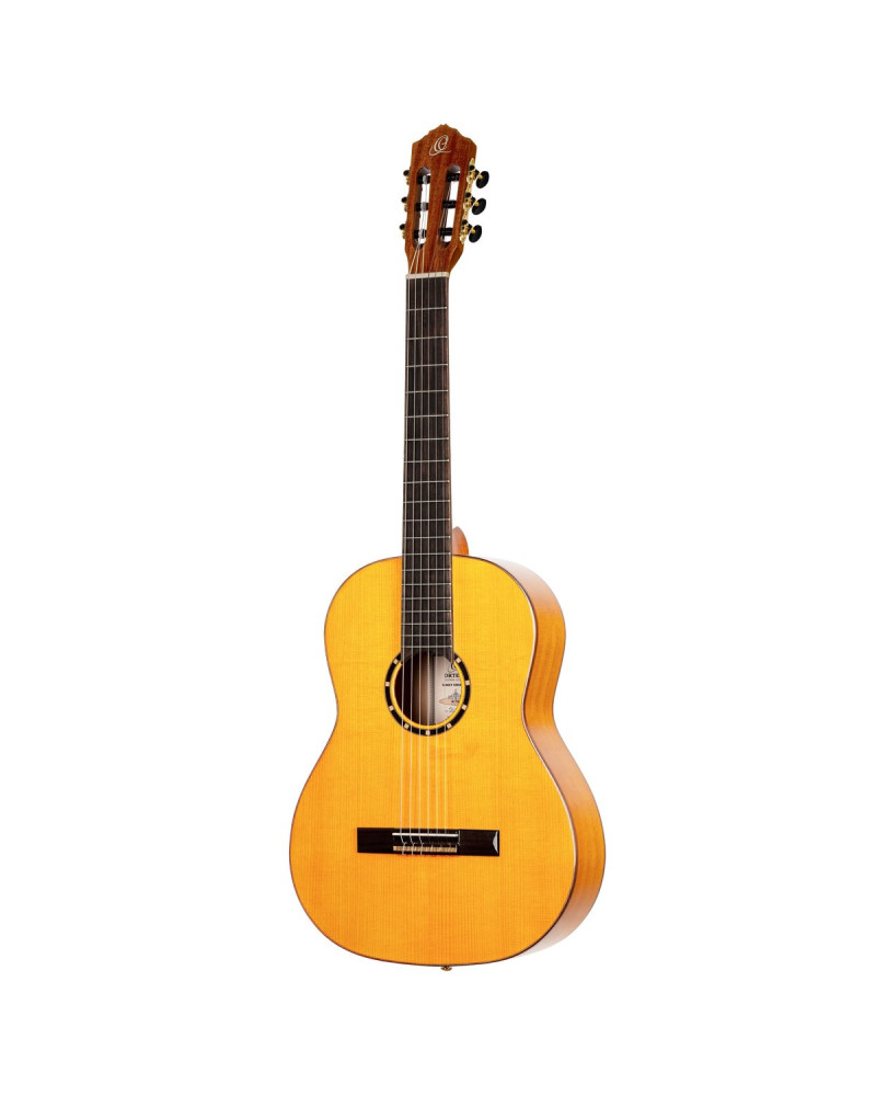 Ortega R170F Family Series Pro 4/4 Classical Guitar 6 String - Solid North American Spruce + Gig Bag