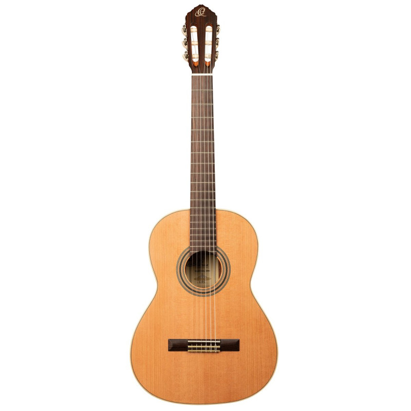 Ortega R18S-L Traditional Series 4/4 size Nylon String Guitar 6-String, lefthanded + Pro Gig Bag