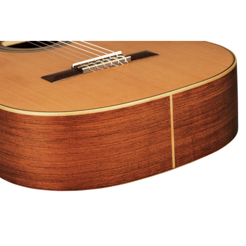 Ortega R18S-L Traditional Series 4/4 size Nylon String Guitar 6-String, lefthanded + Pro Gig Bag