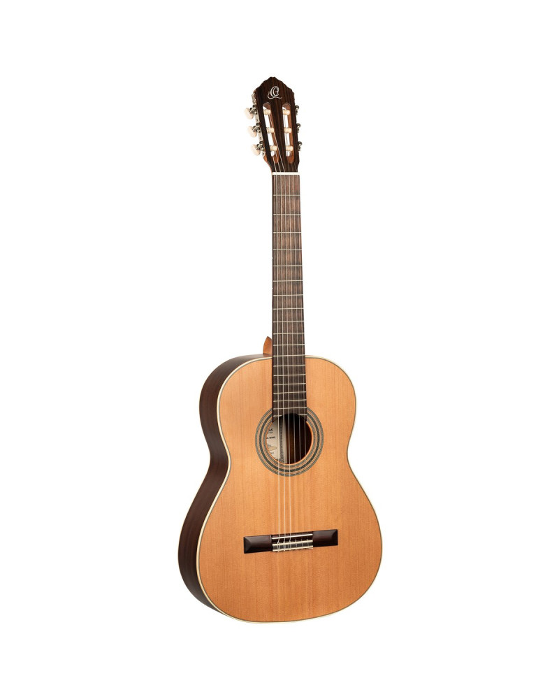 Ortega R19S Traditional Series 4/4 Nylon String Guitar 6-String + Pro Gig Bag