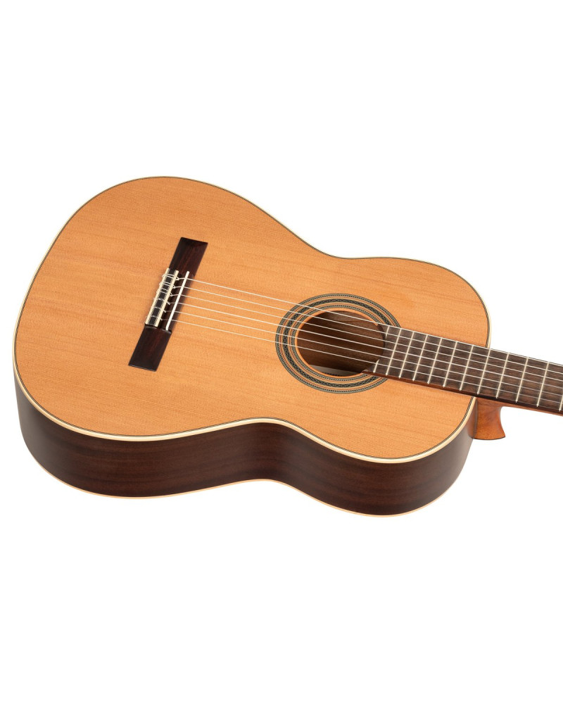 Ortega R19S Traditional Series 4/4 Nylon String Guitar 6-String + Pro Gig Bag