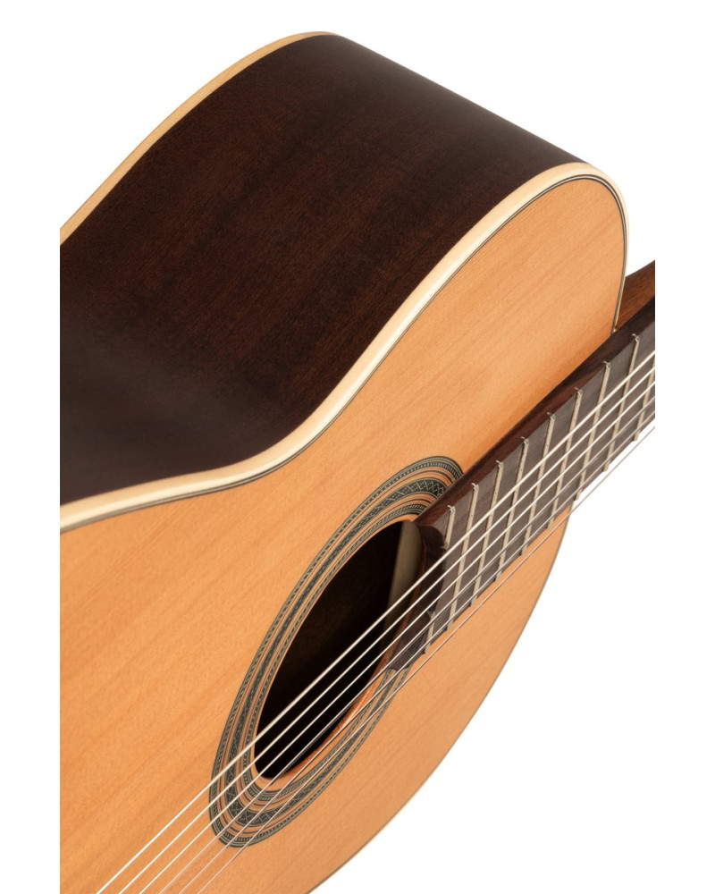 Ortega R19S Traditional Series 4/4 Nylon String Guitar 6-String + Pro Gig Bag