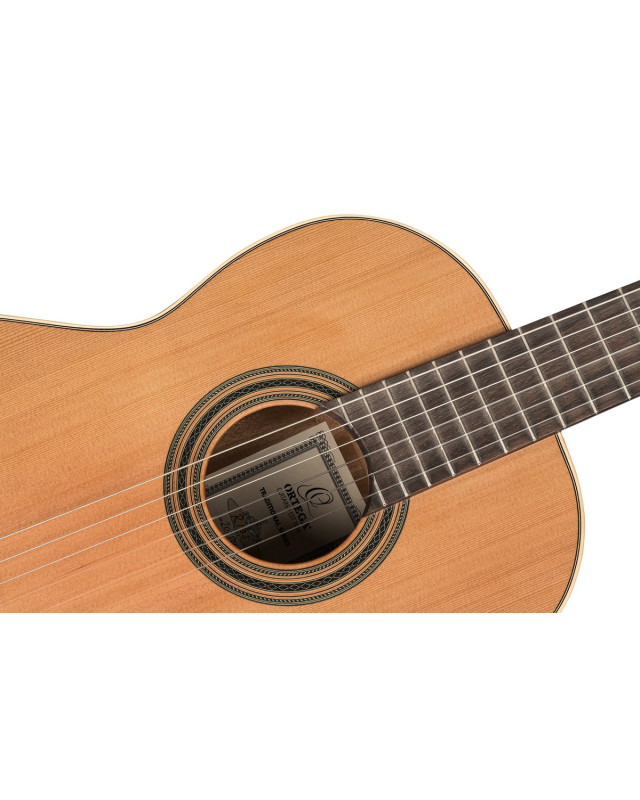 Ortega R19S Traditional Series 4/4 Nylon String Guitar 6-String + Pro Gig Bag