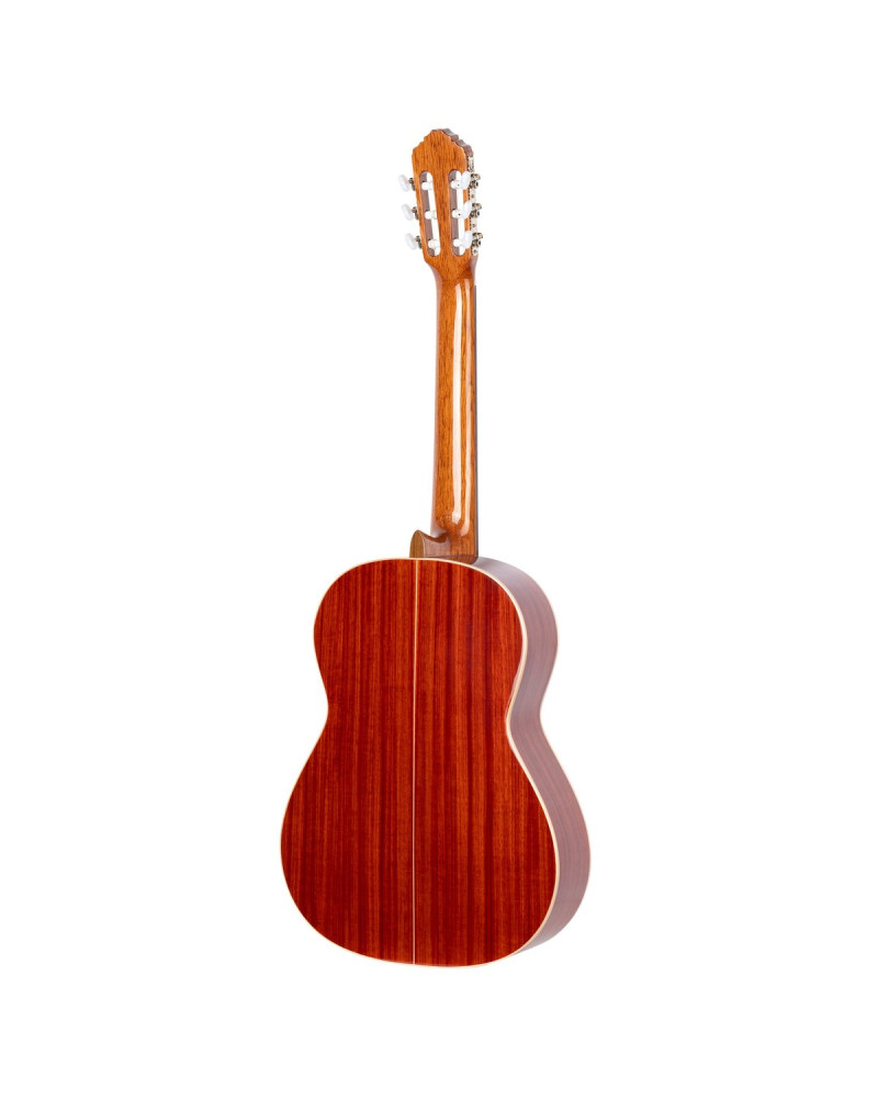 Ortega R200L Traditional Series 4/4 Classical Guitar 6-String Lefty - Natural Cedar + Gig Bag
