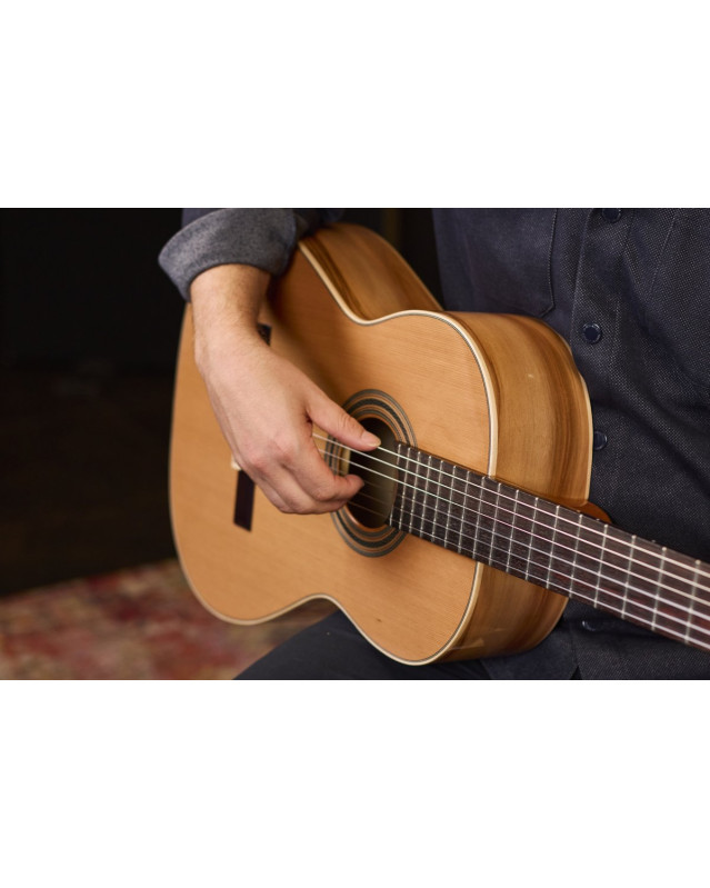 Ortega R20GRG Traditional Series 4/4 Nylon String Guitar 6-String + Pro Gig Bag