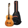 Ortega R20GRG-L Traditional Series 4/4 Nylon String Guitar 6-String + Pro Gig Bag