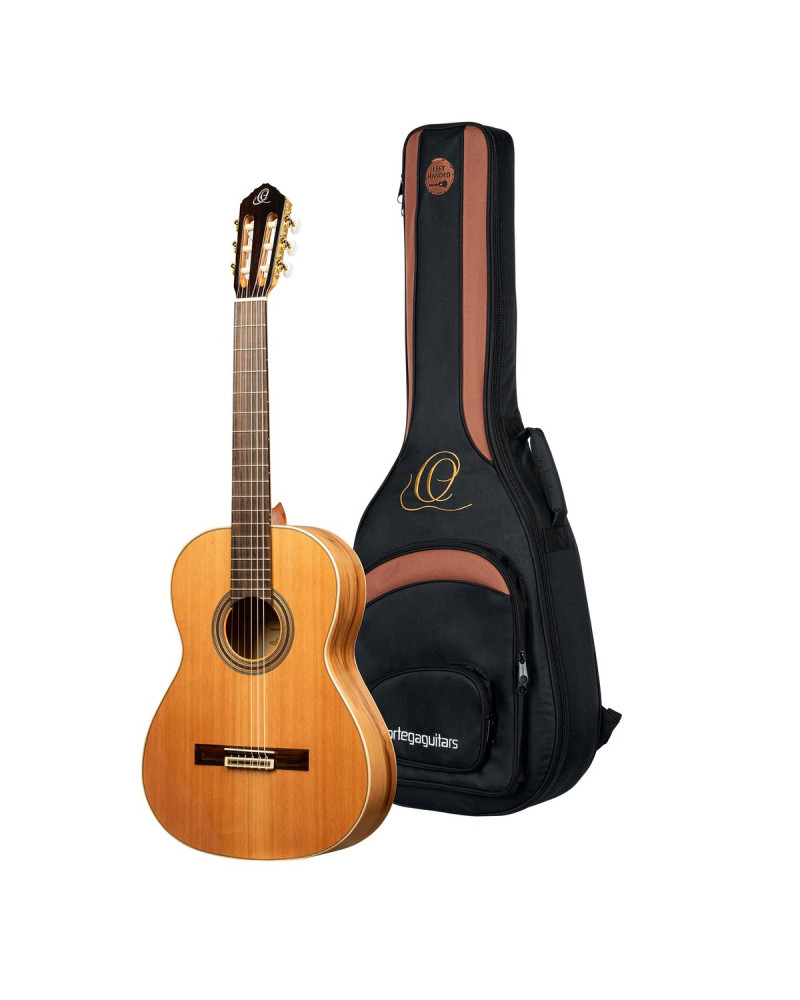 Ortega R20GRG-L Traditional Series 4/4 Nylon String Guitar 6-String + Pro Gig Bag