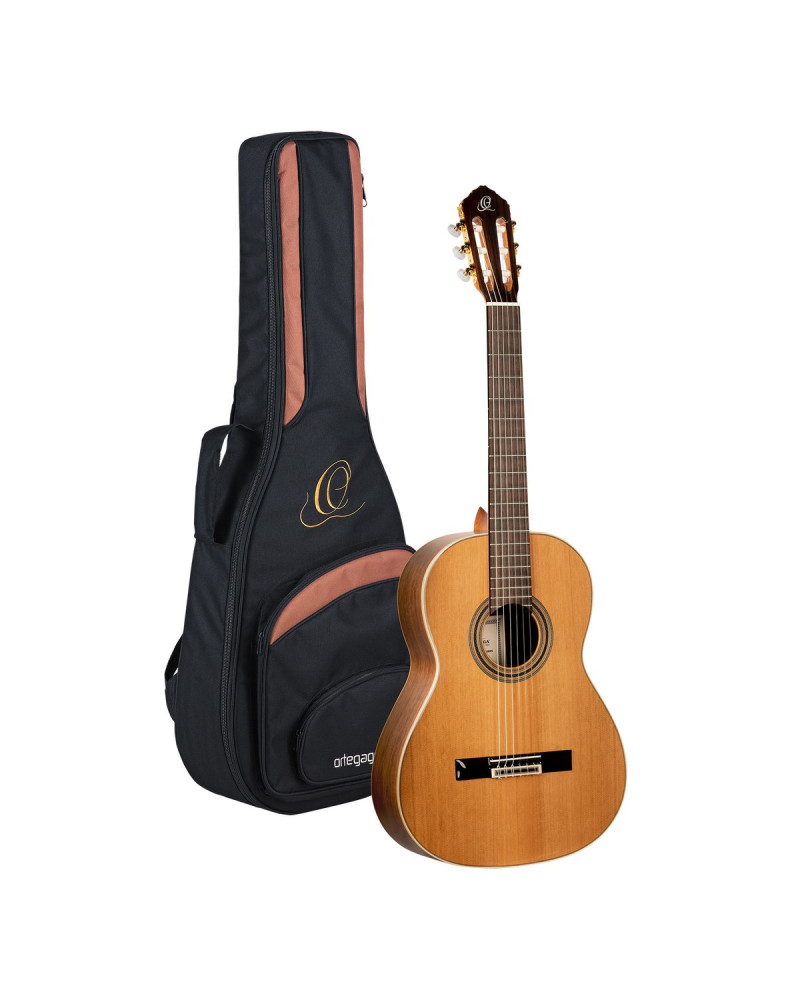 Ortega R20GWN Traditional Series 4/4 size Nylon String Guitar 6-String + Pro Gig Bag