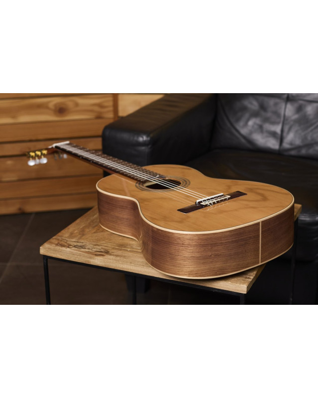 Ortega R20GWN Traditional Series 4/4 size Nylon String Guitar 6-String + Pro Gig Bag