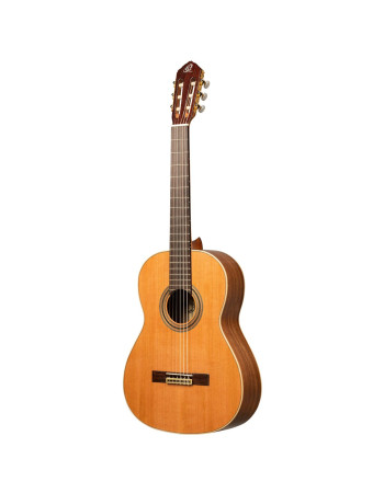 Ortega R20GWN-L Traditional Series 4/4 size Nylon String Guitar 6-String, lefthanded + Pro Gig Bag