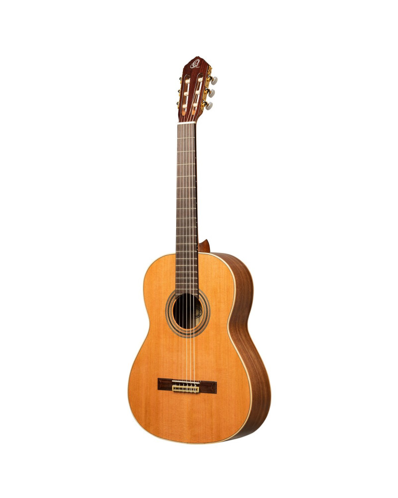 Ortega R20GWN-L Traditional Series 4/4 size Nylon String Guitar 6-String, lefthanded + Pro Gig Bag