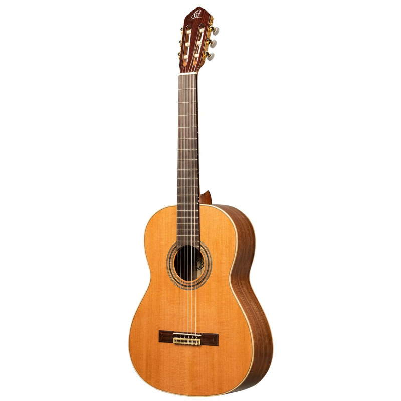 Ortega R20GWN-L Traditional Series 4/4 size Nylon String Guitar 6-String, lefthanded + Pro Gig Bag