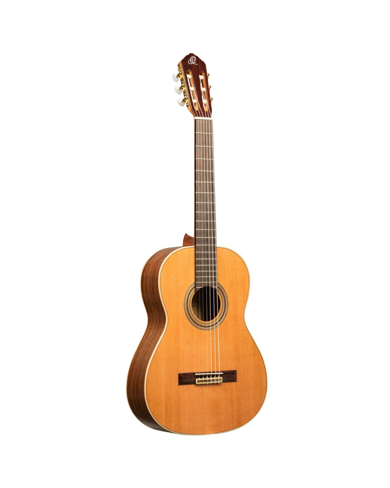 Ortega R20GWN-L Traditional Series 4/4 size Nylon String Guitar 6-String, lefthanded + Pro Gig Bag
