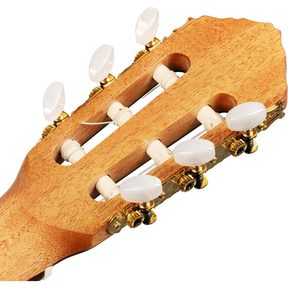 Ortega R20GWN-L Traditional Series 4/4 size Nylon String Guitar 6-String, lefthanded + Pro Gig Bag