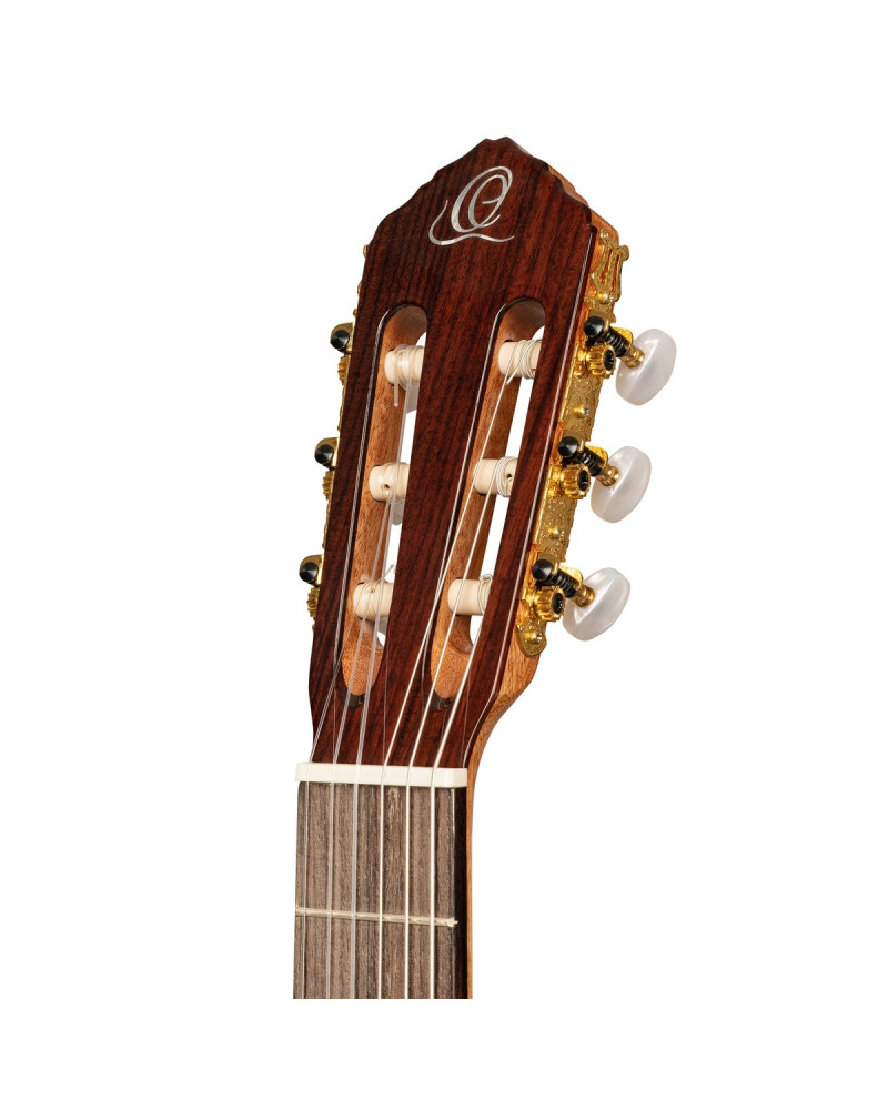 Ortega R20GWN-L Traditional Series 4/4 size Nylon String Guitar 6-String, lefthanded + Pro Gig Bag