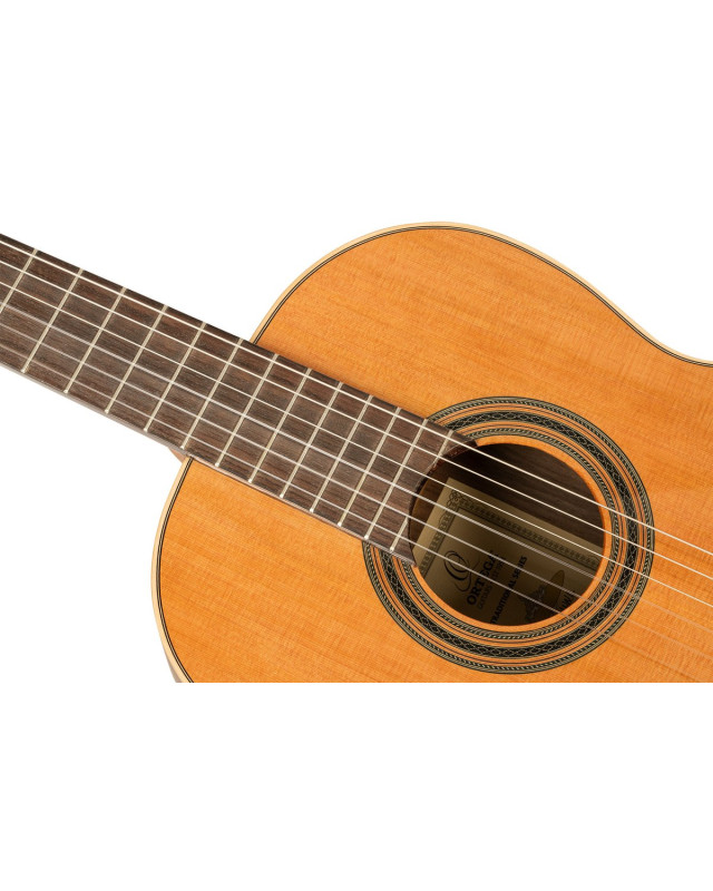 Ortega R20GWN-L Traditional Series 4/4 size Nylon String Guitar 6-String, lefthanded + Pro Gig Bag