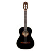 Ortega R221BK-3/4 Family Series 3/4 Classical Guitar 6 String - Spruce / Mahogany Black + Gig Bag