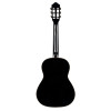 Ortega R221BK-3/4 Family Series 3/4 Classical Guitar 6 String - Spruce / Mahogany Black + Gig Bag